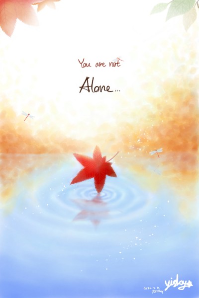 Fall into the AUTUMN _ You are not alone | yisky | Digital Drawing | PENUP