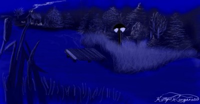 By the Light of the  Moon | Flying2BFree | Digital Drawing | PENUP