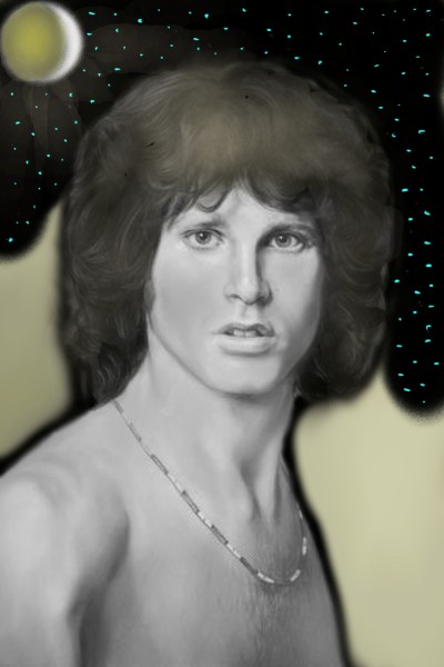 Jim Morrison    El Rey Lagarto  | cesar | Digital Drawing | PENUP