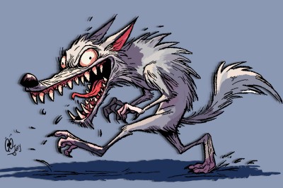 The Rabid Wolf  | xDoomedEar | Digital Drawing | PENUP