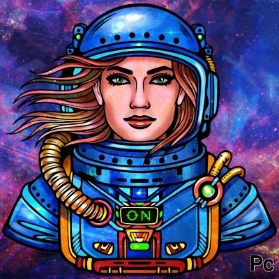 Cosmonaute  | toutfaire | Digital Drawing | PENUP