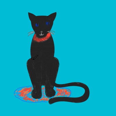 Black Cat | Anevans2 | Digital Drawing | PENUP