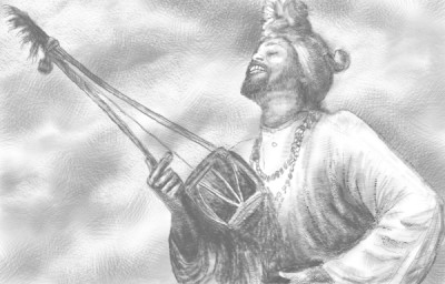 sketch of a baul singer | rafadhaka | Digital Drawing | PENUP
