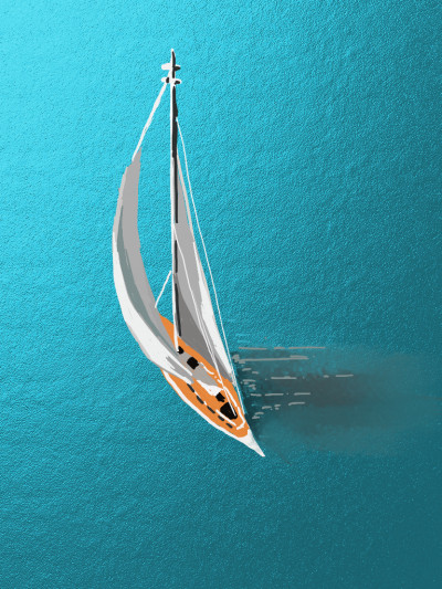 Sailing pleasure | AntoineKhanji | Digital Drawing | PENUP