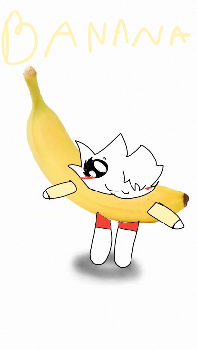 Kat mixed with nolo = banana cat❤ | Kat | Digital Drawing | PENUP