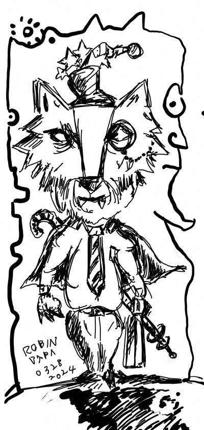 magician : Wolf Matt | mindsupply | Digital Drawing | PENUP