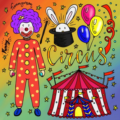 circus | Diana | Digital Drawing | PENUP