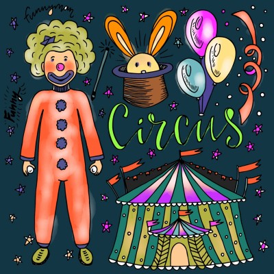 Happy Circus ♡♡ | regina | Digital Drawing | PENUP