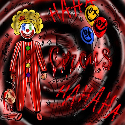 Revenge Clown | GracexRocket | Digital Drawing | PENUP