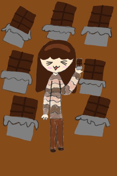 그림대회 초콜릿의인화 | min | Digital Drawing | PENUP