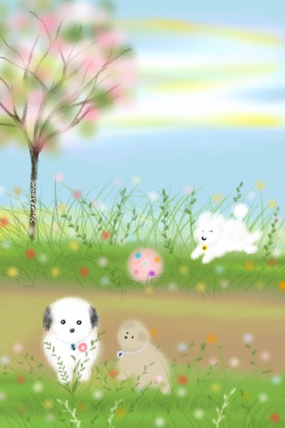 10. 봄나드리 Spring outing | youngsook | Digital Drawing | PENUP