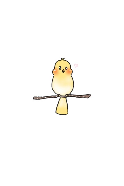 Little yellow bird | makingart-34 | Digital Drawing | PENUP