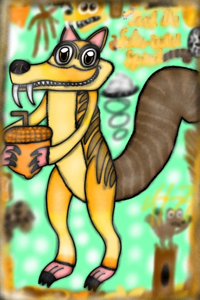 Scrat the ST. Squirrel (Ice Age) Fanart  | Jcg | Digital Drawing | PENUP