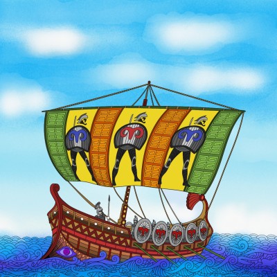 해적선 | sera | Digital Drawing | PENUP