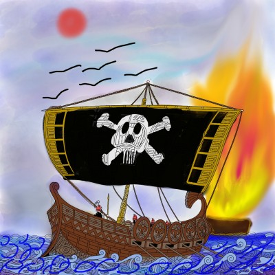 pirates on a Monday  | missT | Digital Drawing | PENUP