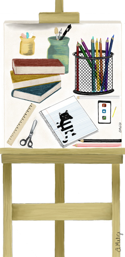Let's draw stationery! | a.melise | Digital Drawing | PENUP
