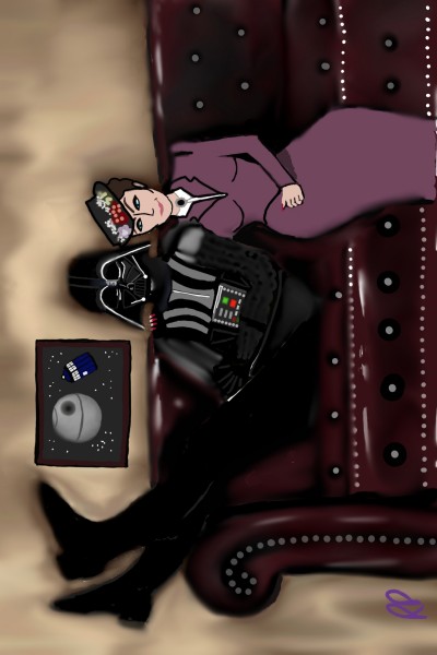 Darth Vader and Missy BFF's | Rebecca | Digital Drawing | PENUP