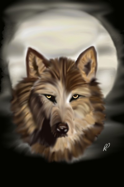 Alpha Wolf | Rebecca | Digital Drawing | PENUP