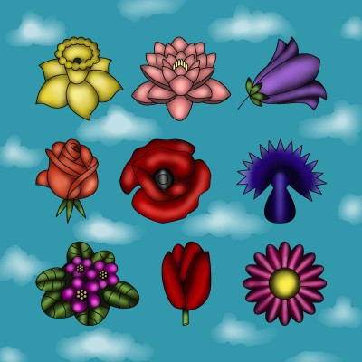 Flowers | JammyC | Digital Drawing | PENUP
