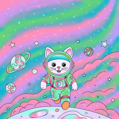 Pastel Cosmos  | TellyBeans | Digital Drawing | PENUP