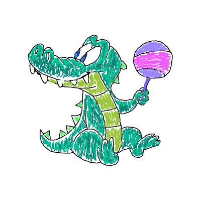 cartoon character drawing app aligator | Anevans2 | Digital Drawing | PENUP