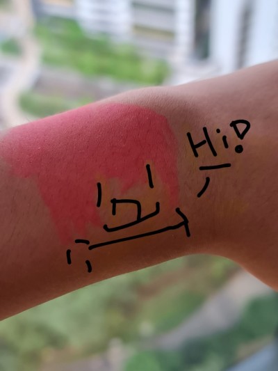 totally not me drawing on my hand again | timed | Digital Drawing | PENUP