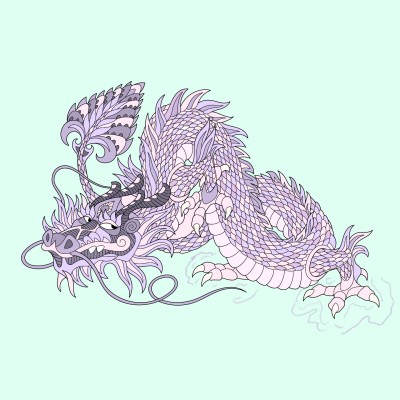 Dragon | Trish | Digital Drawing | PENUP