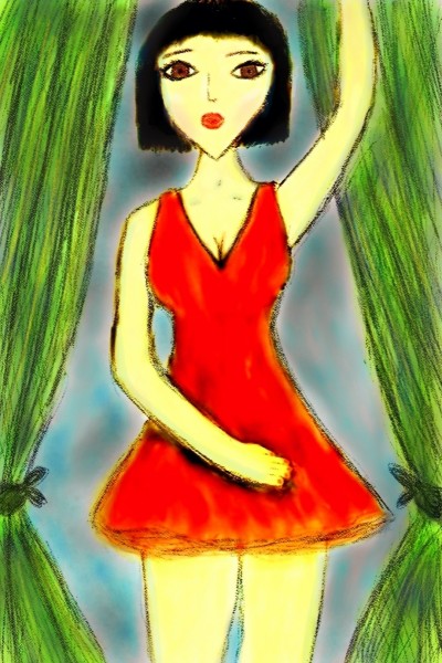 lone dancer woman | Zenovia | Digital Drawing | PENUP