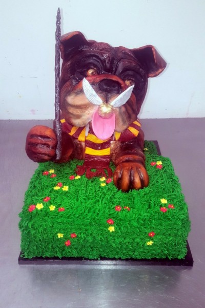 Mississippi bulldog gryffindor cake | Rebecca | Digital Drawing | PENUP
