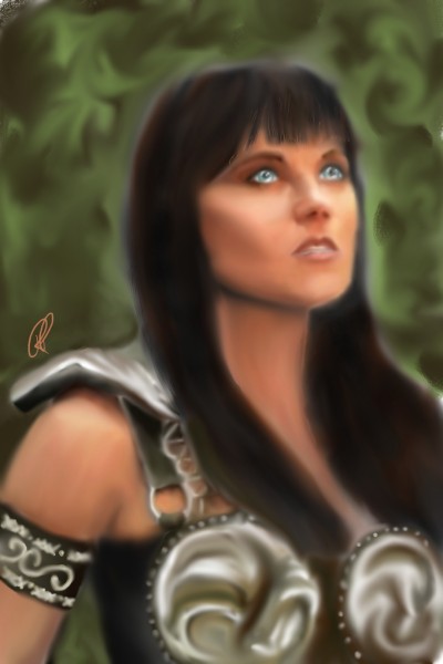 Xena Warrior Princess (Lucy Lawless)  | Rebecca | Digital Drawing | PENUP
