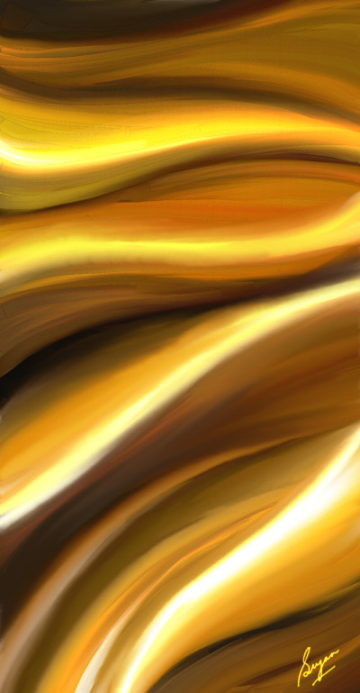 Liquid Gold | Sugan | Digital Drawing | PENUP