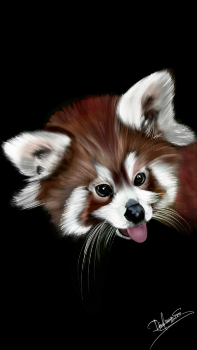 Red Panda | Abex | Digital Drawing | PENUP