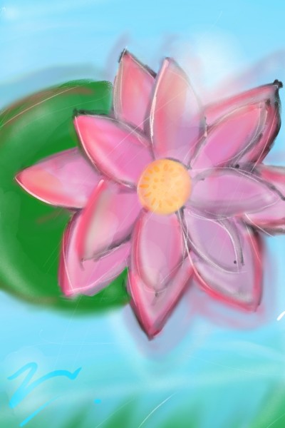 荷花 - Lily Flower | t1ffanyy | Digital Drawing | PENUP