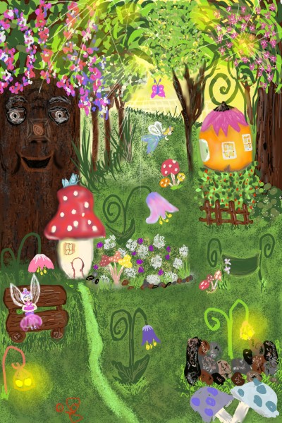 Fairy Forest | Jules | Digital Drawing | PENUP