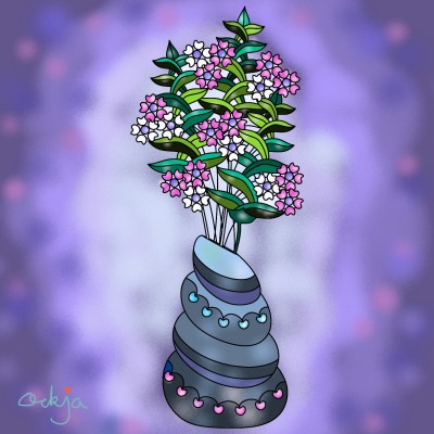 a presentable flower♡ | ockja | Digital Drawing | PENUP