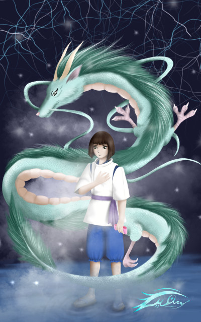 Spirited away in my style lol | i.mary | Digital Drawing | PENUP