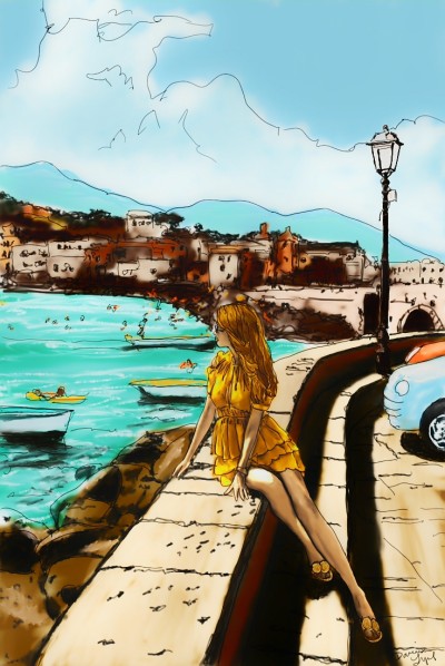 By the Sea | missdarrian | Digital Drawing | PENUP