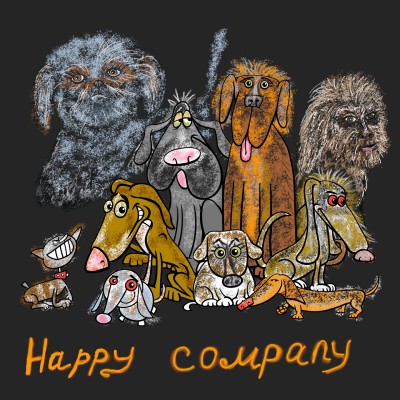 Happy company  | luda | Digital Drawing | PENUP