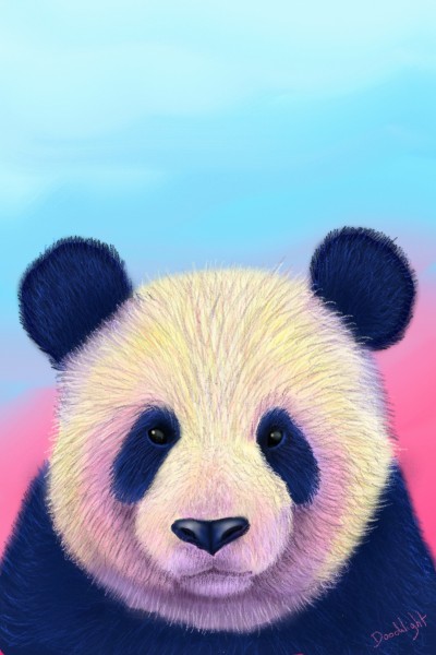 Pan pan panda | Doodilight | Digital Drawing | PENUP