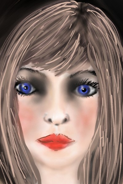 Portrait Digital Drawing | Barbra | PENUP