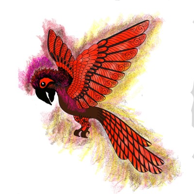 Phoenix for RAVENxFIRE  | richard | Digital Drawing | PENUP