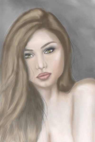 Portrait Digital Drawing | Esraa | PENUP