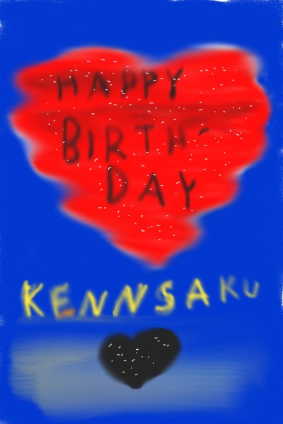 Happy birthday kennsaku  ❤️  | Diana | Digital Drawing | PENUP