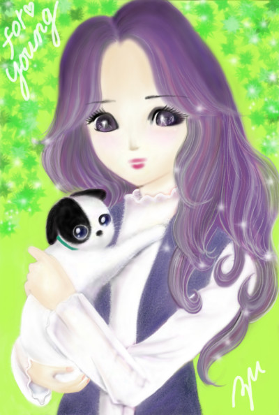Thank you friend ♥ for young | azu | Digital Drawing | PENUP