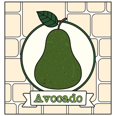 Avocado  | Trish | Digital Drawing | PENUP