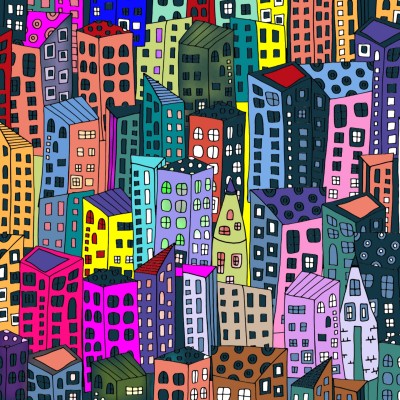 city of a thousand colours | Jennifer | Digital Drawing | PENUP