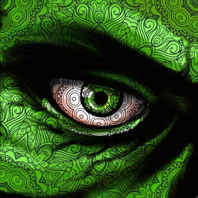 Hulk Eye!! | Prashant | Digital Drawing | PENUP