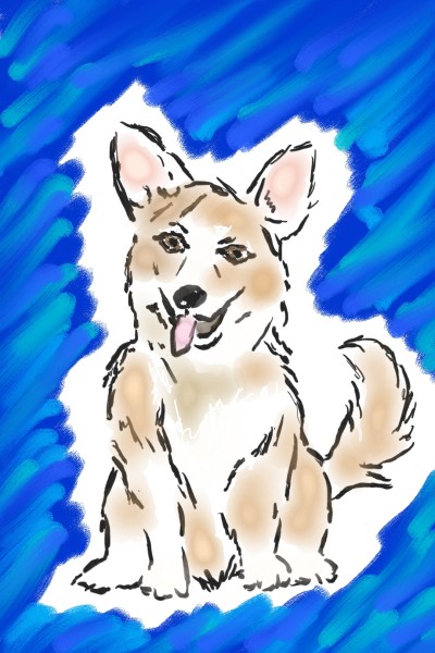 I love my Dogs | Anevans2 | Digital Drawing | PENUP