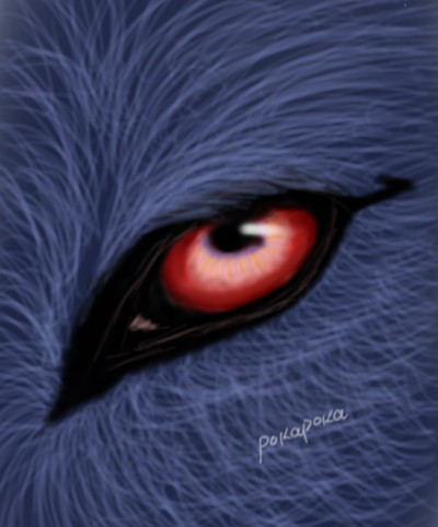 Wolf's eye. My love  | pokapoka | Digital Drawing | PENUP