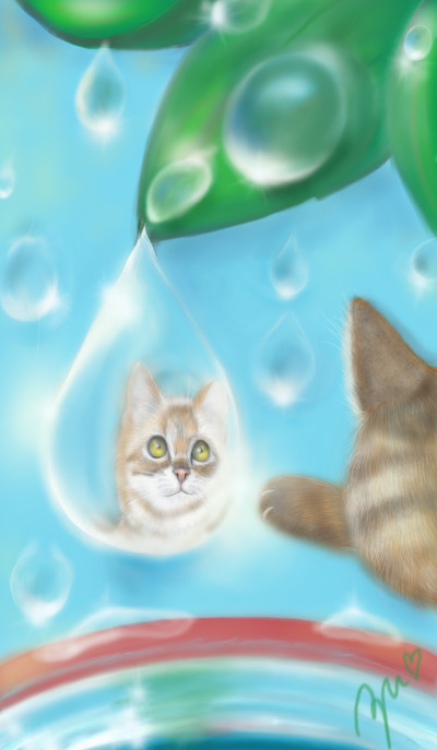 水遊び Water play  물놀이 | azu | Digital Drawing | PENUP